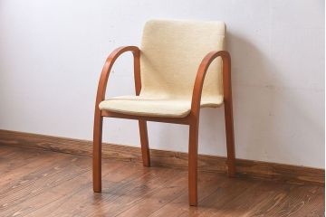 中古　arflex(アルフレックス)　FK アームがおしゃれなチェア(2)(定価約5万円)