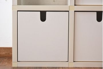 中古　カッシーナixc. SELECTION　Kartell(カルテル)　SHELVING SYSTEM(シェルビングシステム)(オープンラック、飾り棚)(定価約22万円)
