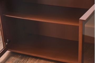 中古　arflex(アルフレックス)　ガラス扉付き　COMPOSER(コンポーザー)(戸棚、収納棚)(1)(定価約15万円)