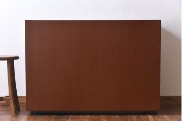中古　arflex(アルフレックス)　ガラス扉付き　COMPOSER(コンポーザー)(戸棚、収納棚)(1)(定価約15万円)