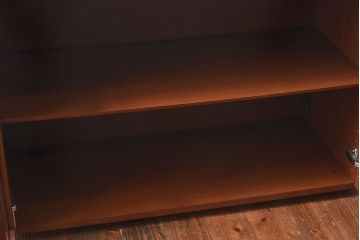 中古　arflex(アルフレックス)　ガラス扉付き　COMPOSER(コンポーザー)(戸棚、収納棚)(2)(定価約15万円)