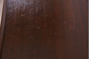 中古美品　松本民芸家具　面取りデザインがおしゃれなE型サイドボード(収納棚、戸棚)(定価約37万円)