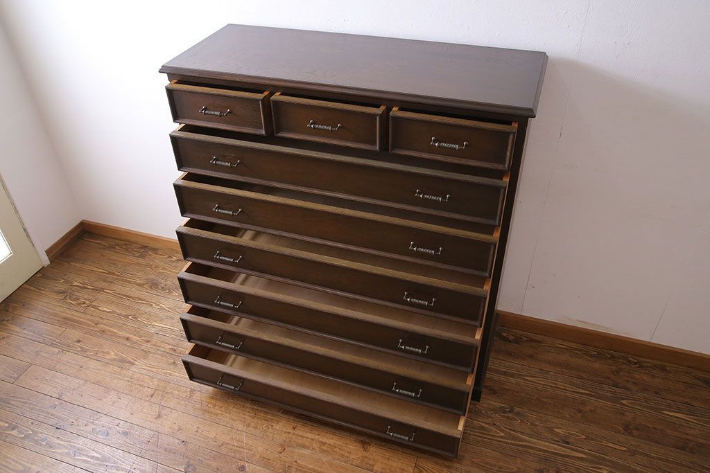 向春セールM●希少☞永田良介商店☜オーダーメイド神戸洋家具　チェスト 向春セールM○希少☞永田良介商店☜オーダーメイド神戸洋家具