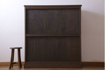 ヴィンテージ家具　ビンテージ　永田良介商店　シックなデザインが魅力的な大型チェスト(引き出し)