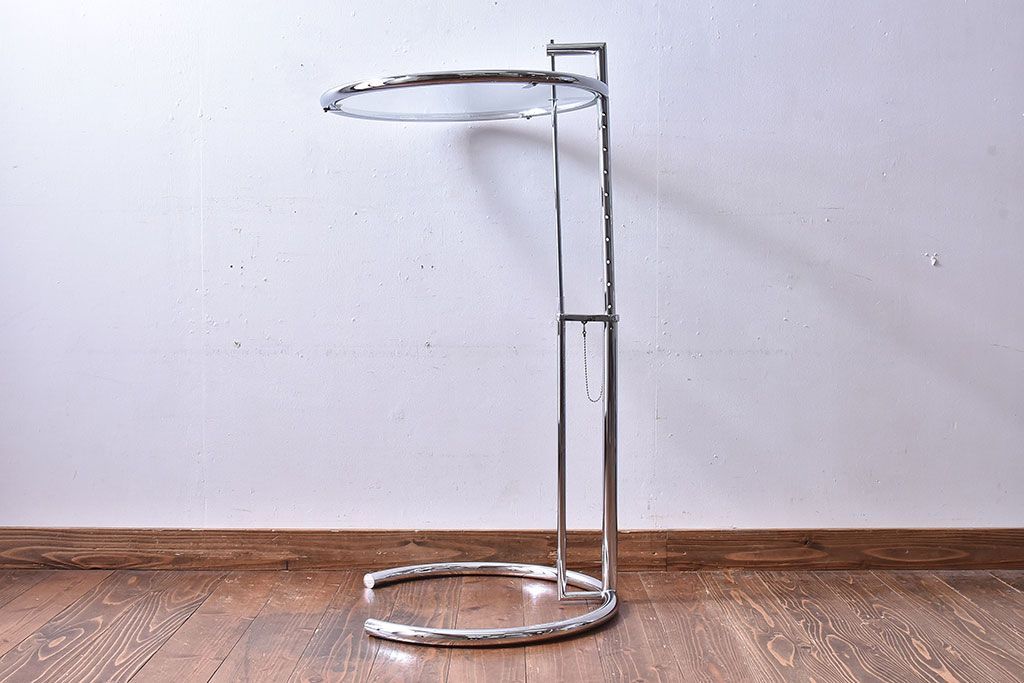 中古　ClassiCon(クラシコン)　Eileen Gray(アイリーン・グレイ)　ADJUSTABLE TABLE　E1027　アジャスタブルテーブル(サイドテーブル)(1)