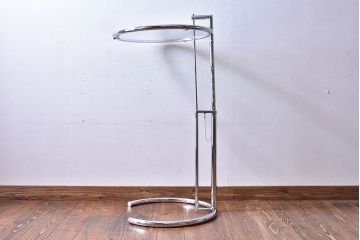 中古　ClassiCon(クラシコン)　Eileen Gray(アイリーン・グレイ)　ADJUSTABLE TABLE　E1027　アジャスタブルテーブル(サイドテーブル)(1)