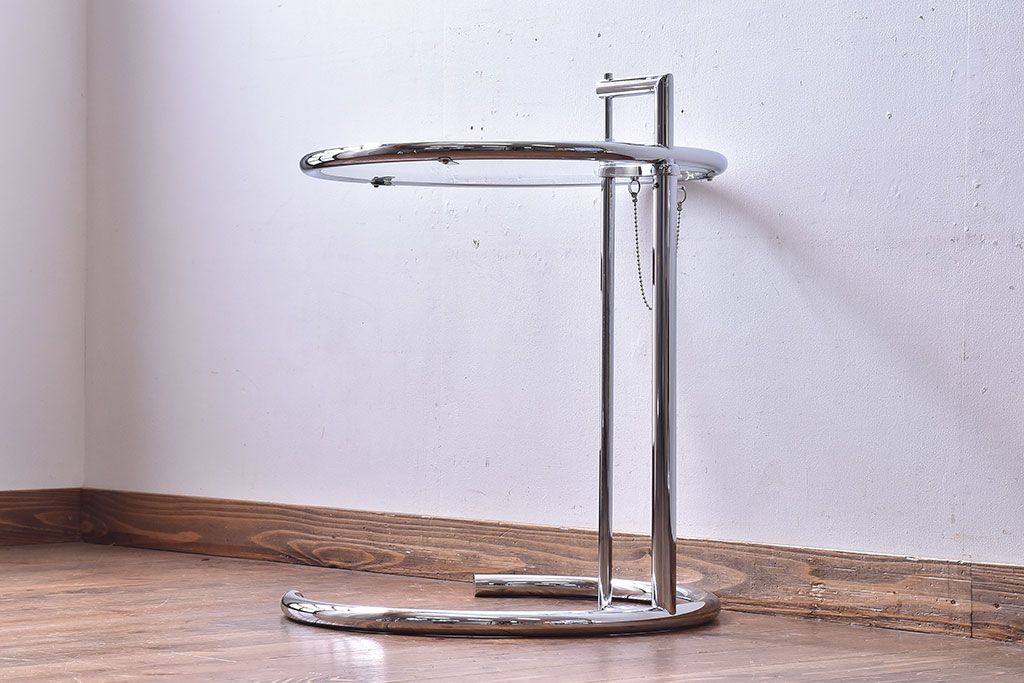 中古　ClassiCon(クラシコン)　Eileen Gray(アイリーン・グレイ)　ADJUSTABLE TABLE　E1027　アジャスタブルテーブル(サイドテーブル)(1)
