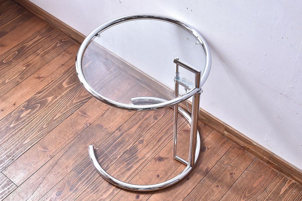 中古　ClassiCon(クラシコン)　Eileen Gray(アイリーン・グレイ)　ADJUSTABLE TABLE　E1027　アジャスタブルテーブル(サイドテーブル)(1)