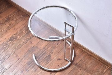 中古　ClassiCon(クラシコン)　Eileen Gray(アイリーン・グレイ)　ADJUSTABLE TABLE　E1027　アジャスタブルテーブル(サイドテーブル)(1)