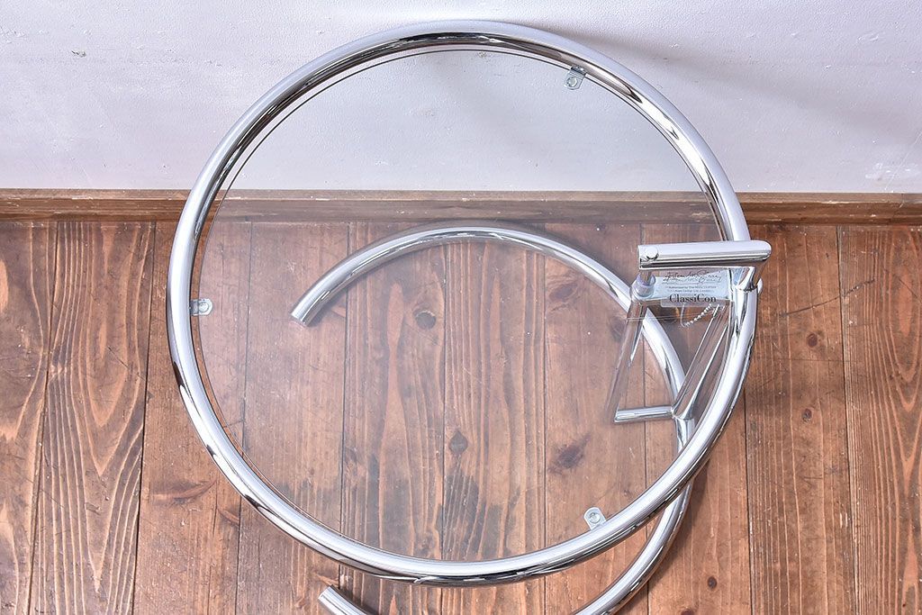 中古　ClassiCon(クラシコン)　Eileen Gray(アイリーン・グレイ)　ADJUSTABLE TABLE　E1027　アジャスタブルテーブル(サイドテーブル)(1)