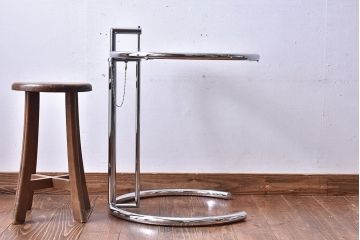 中古　ClassiCon(クラシコン)　Eileen Gray(アイリーン・グレイ)　ADJUSTABLE TABLE　E1027　アジャスタブルテーブル(サイドテーブル)(1)