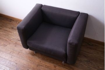 中古　Cassina(カッシーナ)　GRANDANGOLO(グランダンゴロ)　1人掛けソファ(1Pソファ、シングルソファ)(定価約38万円)
