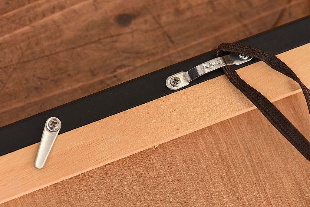 アンティーク雑貨　中村太樹男(なかむらたきお)　サイン・落款入り　「ワンマンショー」 ジグレー(デジタル複製画、版画)