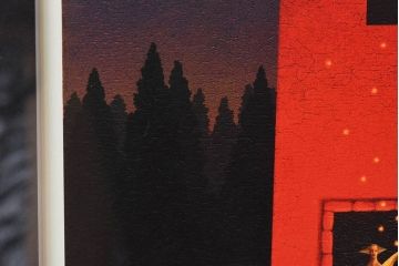 アンティーク雑貨　中村太樹男(なかむらたきお)　サイン・落款入り　「メロディ」 ジグレー(デジタル複製画、版画)