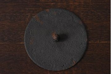 アンティーク雑貨　未使用　大正昭和初期　和の雰囲気を引き立てる南部三巌堂の鉄瓶(茶道具)