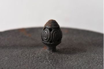 アンティーク雑貨　未使用　大正昭和初期　和の雰囲気を引き立てる南部三巌堂の鉄瓶(茶道具)