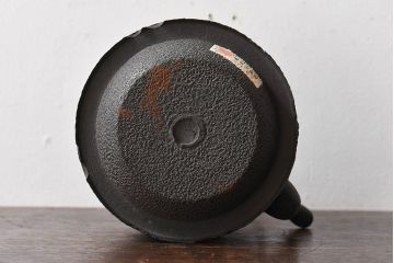 アンティーク雑貨　未使用　大正昭和初期　和の雰囲気を引き立てる南部三巌堂の鉄瓶(茶道具)