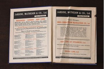 アンティーク雑貨　大正4年(1915)　日本郵船営業案内(広告)　NIPPON YUSEN KAISHA OFFICIAL SHIPPERS GUIDE　アンティークブック(本)