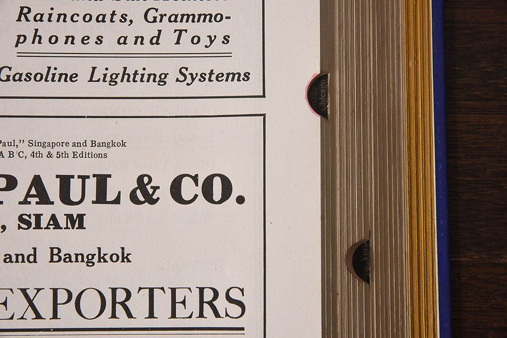 アンティーク雑貨　大正4年(1915)　日本郵船営業案内(広告)　NIPPON YUSEN KAISHA OFFICIAL SHIPPERS GUIDE　アンティークブック(本)