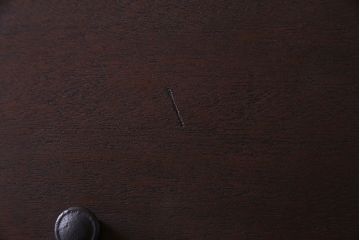 レトロ家具　昭和レトロ　古材使用　4×4マス　パタパタ扉付きのおしゃれなキャビネット(下駄箱、収納棚)