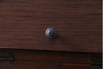 レトロ家具　【展示品】昭和レトロ　古材使用　3×4マス　パタパタ扉付きのおしゃれなキャビネット(下駄箱、収納棚)