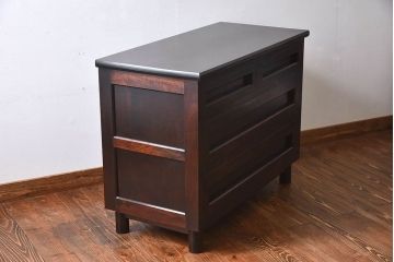 中古美品　松本民芸家具　シックな雰囲気漂うサイドボード(キャビネット、チェスト)