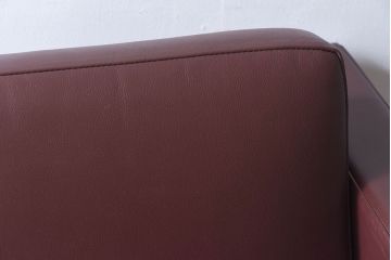 中古 KNOLL(ノール)社 本革1人掛けソファ(ラウンジソファ)(定価約85万円)(2)