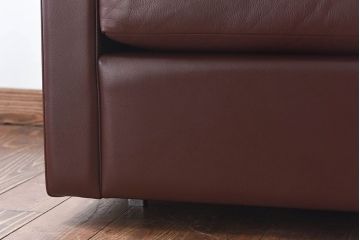 中古 KNOLL(ノール)社 本革1人掛けソファ(ラウンジソファ)(定価約85万円)(2)