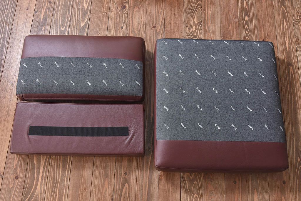 中古 KNOLL(ノール)社 本革1人掛けソファ(ラウンジソファ)(定価約85万円)(2)