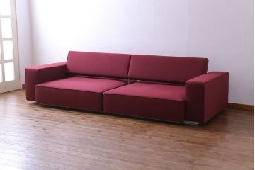 中古　B&B　Italia　MAXALTO ANDY　2人掛けソファベッド(リクライニングソファ、カウチソファ)(定価  約198万円)