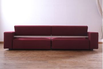 中古　B&B　Italia　MAXALTO ANDY　2人掛けソファベッド(リクライニングソファ、カウチソファ)(定価  約198万円)