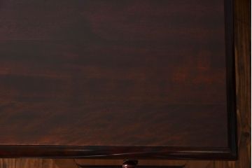 中古美品　九州民芸家具　上品な雰囲気漂う片袖机(勉強机、在宅ワーク、在宅用デスク)(定価約28万円)