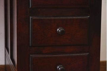 中古美品　九州民芸家具　上品な雰囲気漂う片袖机(勉強机、在宅ワーク、在宅用デスク)(定価約28万円)