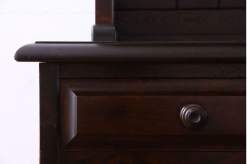 中古美品　北海道民芸家具　上品な雰囲気漂う食器棚(カップボード、収納棚)