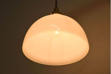 和製アンティーク　シンプルながらも上品なシェード(天井照明)