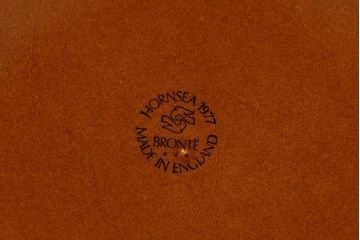 イギリスビンテージ　HORNSEA(ホーンジー) BRONTE(ブロンテ) プレート(皿)・大2枚セット