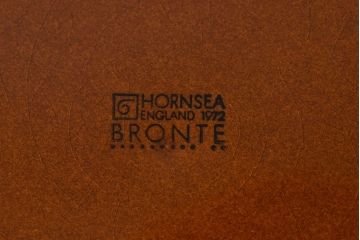 アンティーク雑貨　イギリスビンテージ　HORNSEA(ホーンジー)　BRONTE(ブロンテ)シリーズ　プレート(皿)2枚セット(3)