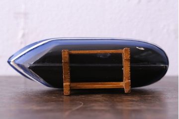 アンティーク雑貨　イギリスビンテージ　1970年頃　かわいらしい船の模型(オブジェ、おもちゃ)