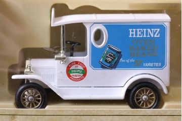 アンティーク雑貨　ビンテージ　LLEDO(レド)　HEINZ OVEN BAKE BEANS　ミニカー