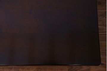 中古　北海道民芸家具　深みのある質感と作りの良さが魅力のローテーブル(座卓、リビングテーブル)