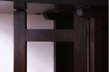 中古　ビンテージ　松本民芸家具　♯11型　上品なデザインのバタフライテーブル(エクステンションテーブル、机)