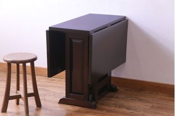 中古　ビンテージ　松本民芸家具　♯11型　上品なデザインのバタフライテーブル(エクステンションテーブル、机)