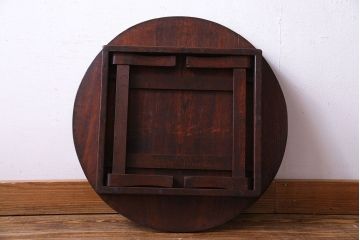 レトロ家具　昭和レトロ　昭和期の魅力あふれるローテーブル(ちゃぶ台、座卓)