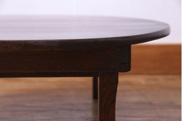 レトロ家具　昭和レトロ　昭和期の魅力あふれるローテーブル(ちゃぶ台、座卓)