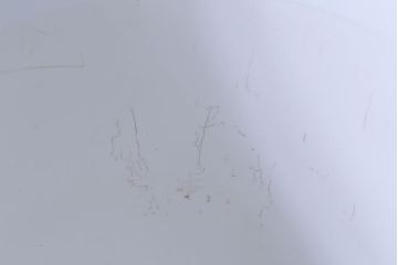 アンティーク雑貨　オールドノリタケ(日陶)　朱色地白菊文様　レトロな壱型火鉢(手あぶり、鉢カバー)(1)
