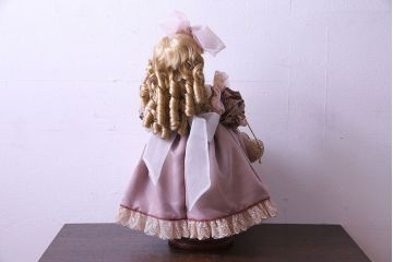 アンティーク雑貨　CASCO　113/300　ビスクドール(西洋人形、限定品)