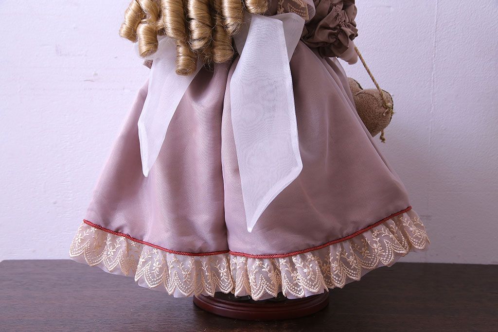 アンティーク雑貨　CASCO　113/300　ビスクドール(西洋人形、限定品)