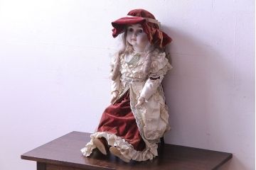 アンティーク雑貨　collectors doll(コレクターズドール) CD-100　ビスクドール(人形)