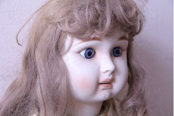 アンティーク雑貨　collectors doll(コレクターズドール) CD-100　ビスクドール(人形)