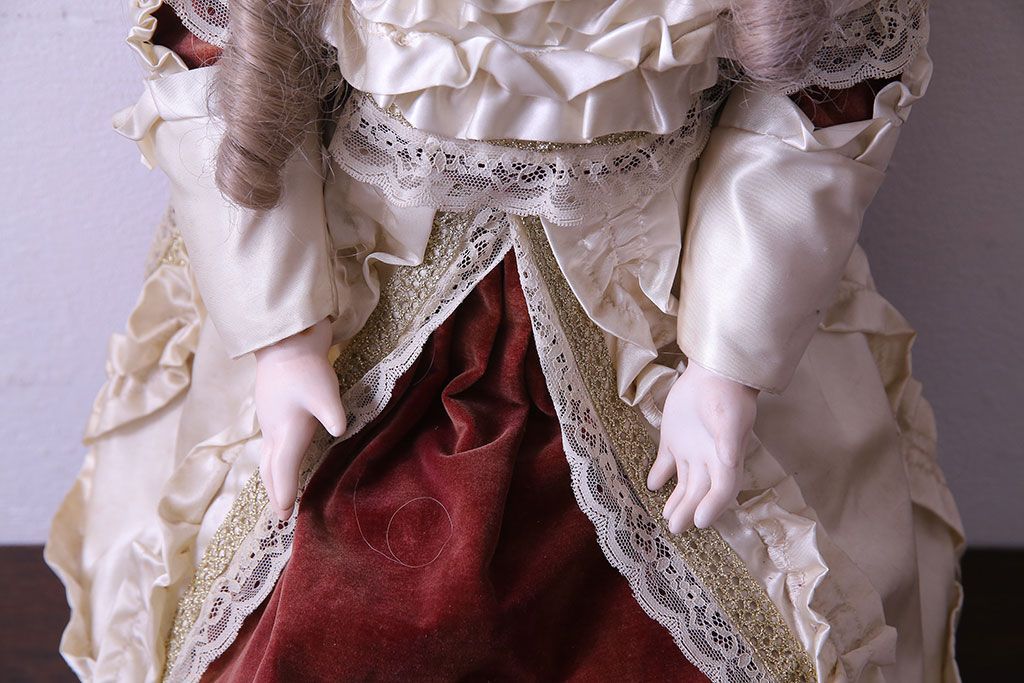 アンティーク雑貨　collectors doll(コレクターズドール) CD-100　ビスクドール(人形)